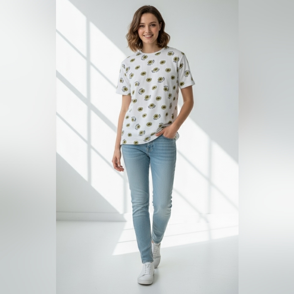 Eighty Eight Brand Good Vines Daisy Tee Shirt Size XL (Juniors)